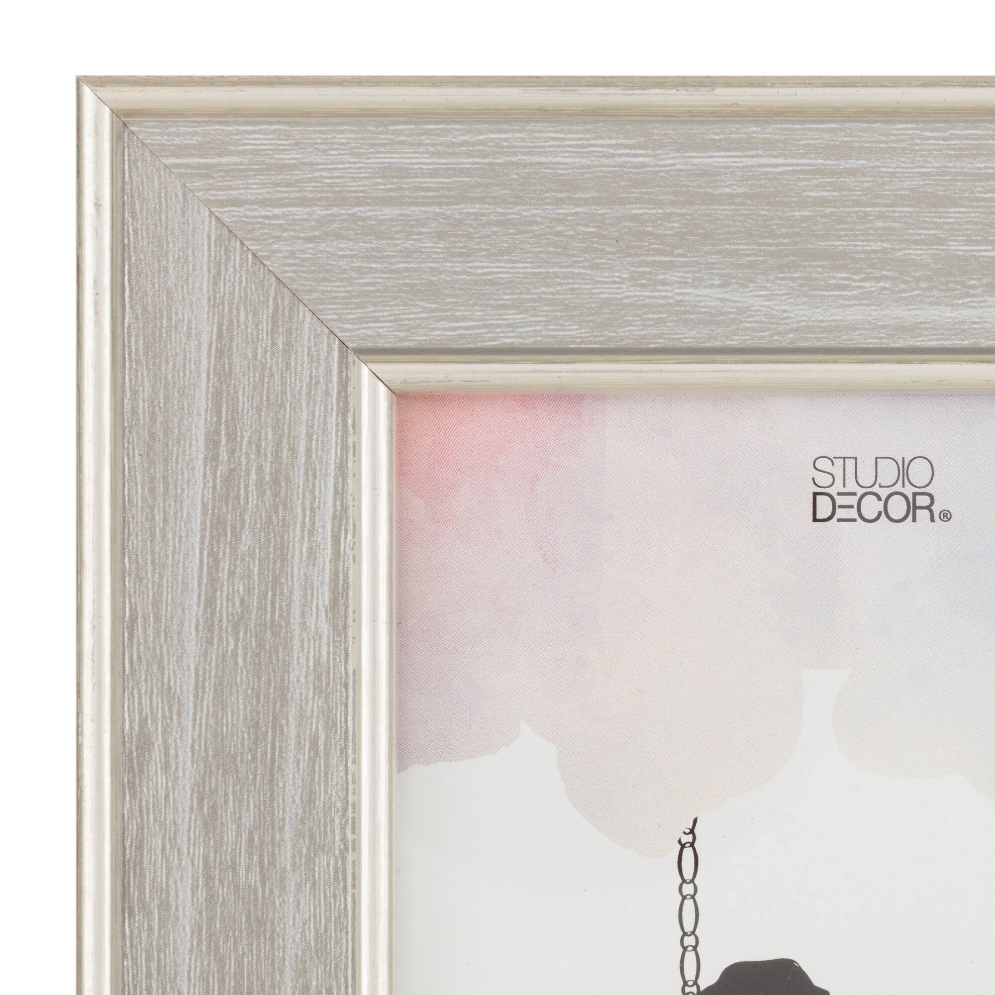 Simply Essentials™ 4" x 6" Silver Frame by Studio Décor®